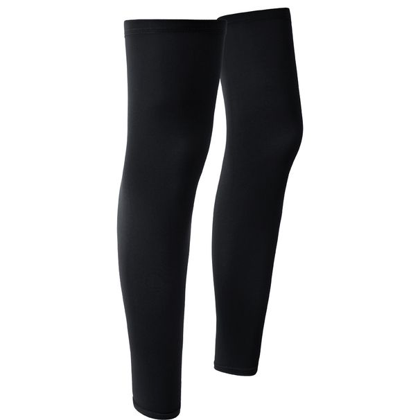 Summer Ice Silk Extended Cycling Sleeves Bicycle Thin Breathable Knee Pads Silicone Non-Slip Sports Sun Protection Leg_desvips.com