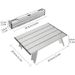 Lightweight Aluminum Roll Table Portable Folding Camping Fishing Picnic BBQ Outdoor Living Room Dining Desk Compact Storage_desvips.com
