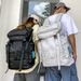 Schoolbag Men's Trendy Functional Sports Outdoor Street Large Capacity Student Backpack Parka Computer Travel Bag_desvips.com