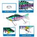 Lure Bait Multi Section Fish Bait 15.6g/10cm Section Hard Bait Simulation Lure Fishing Gear_desvips.com