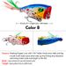 6 Colors Wave Lure 4.3cm Mini 4g With Feather Bionic Fishing Bait DW1059_desvips.com