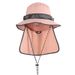 Men's Outdoor Fisherman Hat - UPF50+ Sun Protection, Foldable & Neck Flap For Hiking, Fishing & Travel_desvips.com