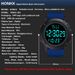 Men's Large Screen LED Large Dial Watch Sports Electronic Watch Adult Student Electronic Watch_desvips.com