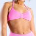 Seamless Halter Top High Elasticity Hip-Lifting Yoga Fitness Long Pants Camisole Sports Bra Set_desvips.com