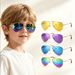 2026 New Unisex Classic Trend Colorful Pilot Glasses, Retro Round Metal Stent Sunglasses, Top Picks For Outdoor Sports Outfits_desvips.com