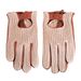 Men's Classic Real Leather Retro Unlined Driving Knitted Sports Riding Equestrianism Touch Screen Short Gloves_desvips.com