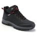 Winter And Leisure Hiking Shoes For Men Comfort Plus Velvet High-Top Men's Snow Boots Non-Slip Inside Height Increase_desvips.com