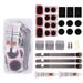 Mountain highway bike file, adhesive patch, pry bar, portable boxed bicycle tire patch tool_desvips.com