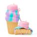 Hamburg Children's Creative Water Cup, Portable Drop-proof And Leak-proof Silicone Water Cup, Outdoor Sports Kettle_desvips.com
