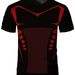 Men's Quick-Dry Workout T-Shirt, Slim Fit Breathable Gym Shirts With Graphic Print, Stretch Active Training Tee_desvips.com