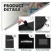 ROCKBROS Bicycle Cover Transport Bag for 1*Bike up to 26'' Carrying Bag_desvips.com