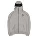 Zip-Up Hoodie Double-Ended Zipper Niche Design New Eye-Catching Simple Embroidery Jacket Sweatshirt_desvips.com