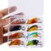 1/8pcs 4g 4.5cm Crankbait Fishing Bait Artificial Hard Baits Crank Lure Set Sinking Minnow Jerkbait Wobbler Fishing Tackle_desvips.com