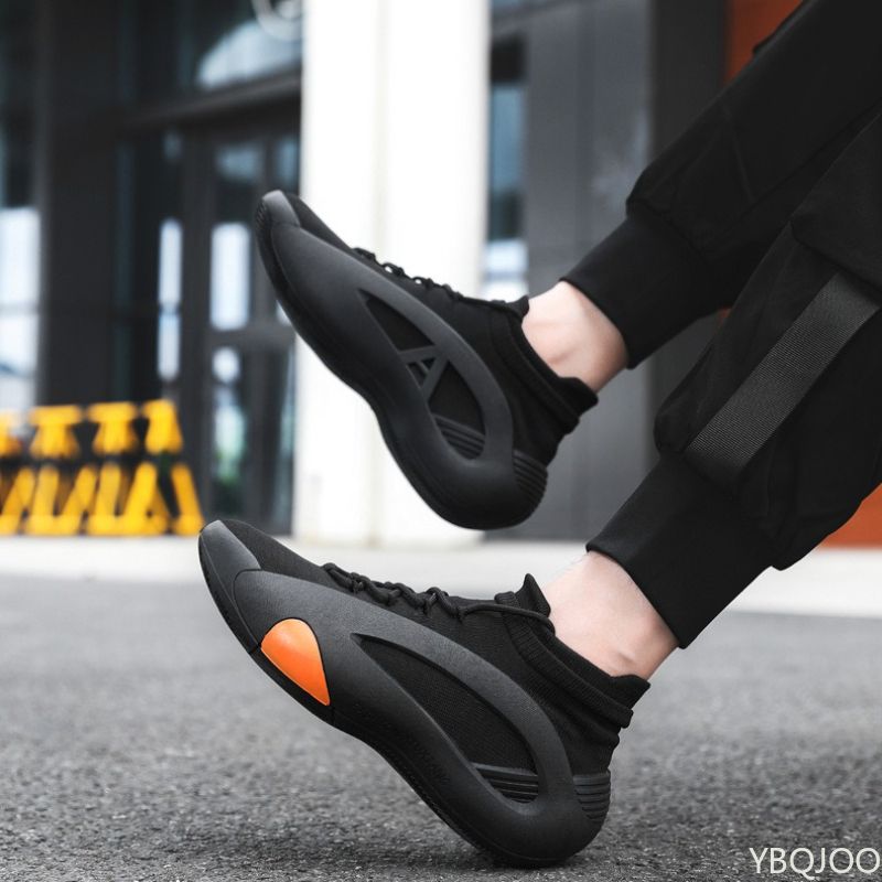 Large Size Autumn Fashion Breathable Lightweight Casual Comfortable Versatile Trend Flat Bottomed Men's Sports Shoes_desvips.com