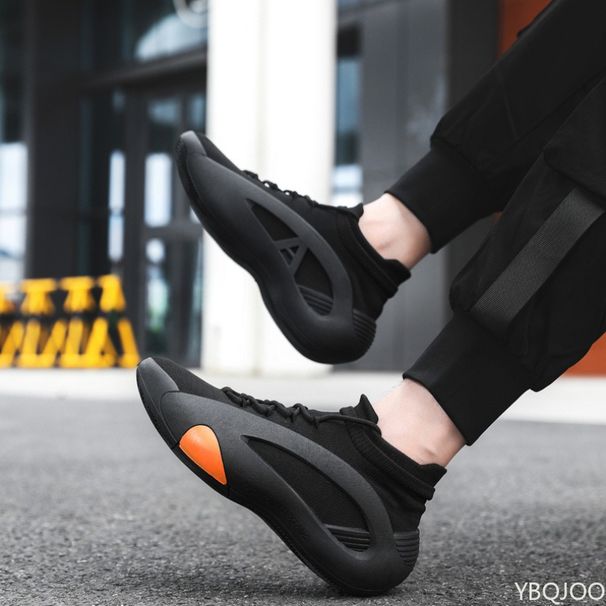 Large Size Autumn Fashion Breathable Lightweight Casual Comfortable Versatile Trend Flat Bottomed Men's Sports Shoes_desvips.com