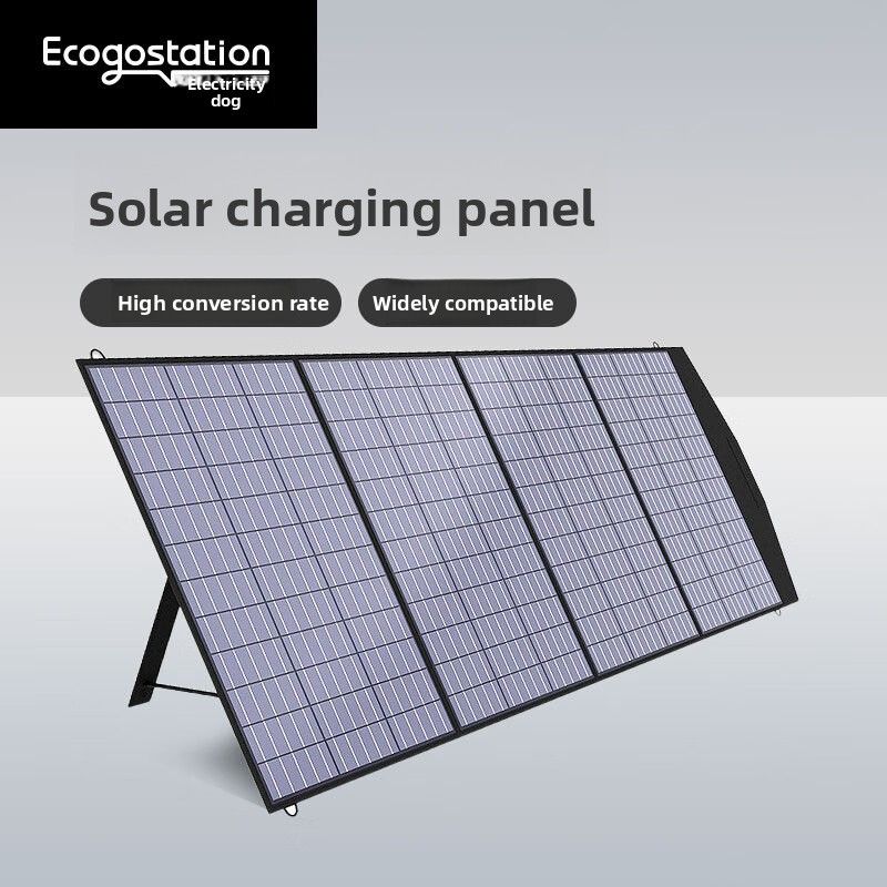 Cross-border Hot Sale 400W Large Capacity Outdoor Solar Charging Emergency Camping Portable Mobile Power Supply_desvips.com