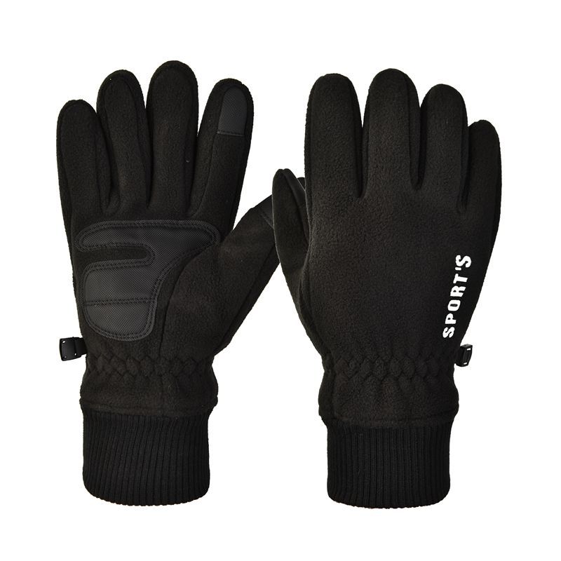Warm Gloves For Men Winter Cycling Waterproof Windproof Cold-Proof Touchscreen Thickened Fleece Outdoor Sports Skiing_desvips.com