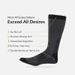 Super Thick Merino Wool Socks For Men And Women, Wool-Lined Winter Hiking Warm Boot Work Socks, 3 Pairs Pack_desvips.com