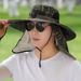 Sun Fishing Fisherman's UV Protection Sun Fashionable Outdoor Hiking Hat, Breathable And Foldable_desvips.com