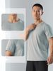men's Round-neck Loose-fit Sports Casual Fitness Short-sleeve Outdoor Running Quick-dry Top T-shirt_desvips.com