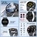 2025 New TWS Build-in Earbuds 1.39" HD Screen Smartwat With Wireless Earphones Blutooth Call Heart Rate Test Smart_desvips.com