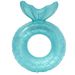 In-stock PVC Inflatable Flamingo Large Animal Mermaid Tail Ring, Adult Swim Ring_desvips.com