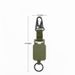 Outdoor Fishing Lure Retractable Military Green Eagle Beak Buckle With Back Clip High-Strength Steel Wire Webbing_desvips.com