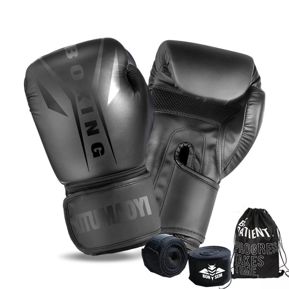 Professional Sanda Fighting, Punching, Sandbag Boxing Gloves, Men's Women's Training, Adult And Children's Gloves_desvips.com