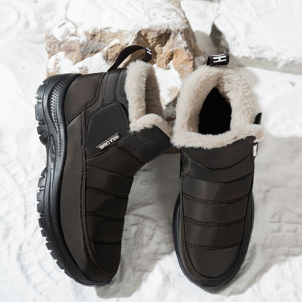 Women's Waterproof Snow Boots With Fleece Lining - Slip-Resistant, Warm & Comfortable Winter Shoes For Outdoor Activities_desvips.com