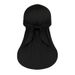 Solid Color Extra Long Cycling Bandana Hat Quick Drying Pirate Style Street Dance Sun Protection Cap For Men Tie Up Sports Cap_desvips.com