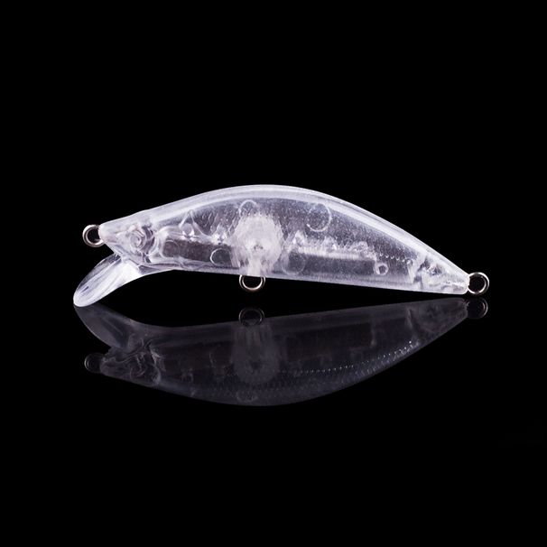 Hanlin 10/20pcs DIY Mini Minnow Unpainted 5.5CM 4.8G Hard Plastic Body Baits Sinking Artificia Fishing Lures Blanks Bass Tackle_desvips.com