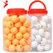 Regal Barrel Pack Samsung Training Table Tennis Balls White ABS_desvips.com