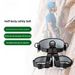 Hexin Outdoor Half Body Climbing Firefighting Waist Rappelling Equipment High Altitude Rescue Insurance Seat Belt Safety_desvips.com