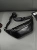 New Crossbody Waist Outdoor Sports Running Men's Shoulder Slanted Chest Soft Leather Belt Bag Backpack_desvips.com