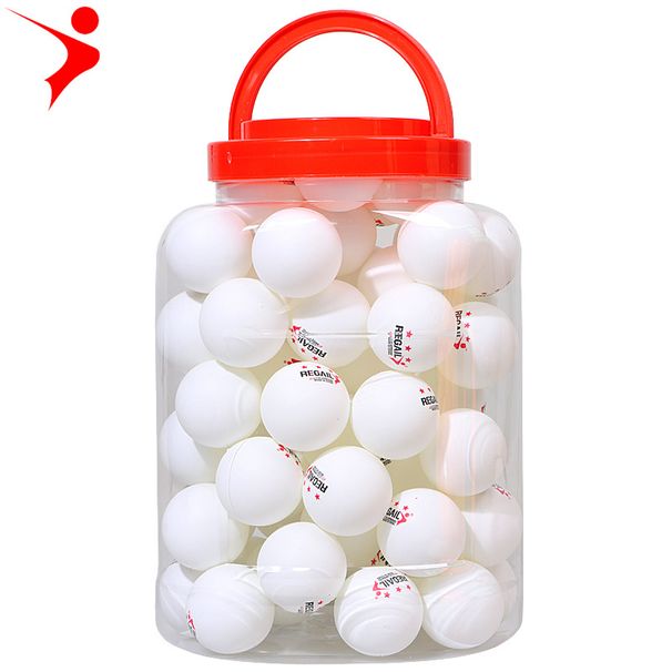 Regal Barrel Pack Samsung Training Table Tennis Balls White ABS_desvips.com