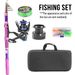 Fishing Gear Set Carbon Lure Rod Retractable Travel Portable Casting Rod Sea Rod Spinning Reel_desvips.com