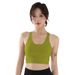 Women's Fitness One-Piece Sports Bra High-Strength Back Support Shockproof Side Breast Collection Yoga Quick-Dry Vest_desvips.com