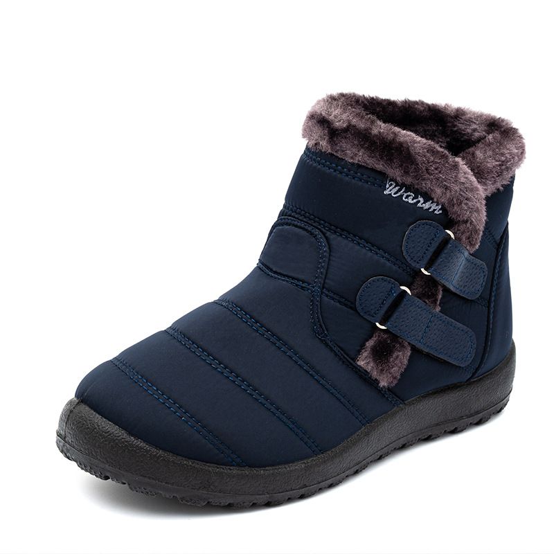 Ski Boots Large Size Women's Shoes Cotton Shoes 36 43 Snow Boots Women's Plus Velvet Warm Cotton Shoes Waterproof Snow Boots_desvips.com