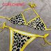 New Style Leopard Print Sexy Two-Piece Bikini Vacation Swimsuit For Hot Spring Bathing Soccer Jerseys_desvips.com