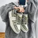 Hot New Hot Free Shipping Designer For Mens Casual Black Green Outdoor Sneakers Sport Shoes_desvips.com
