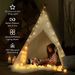 ANJAYLIA 20 LED Star Lights, 10FT Battery Operated Fairy Light, Warm White_desvips.com