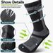 3Pairs Wool Elastic Sports Socks For Men Women Autumn Winter Thermal Mid Tube Durable Cozy Outdoor Moisture Wicking Sock_desvips.com