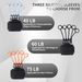 Flexion And Extension Trainer Finger Yoga Exercise Resistance Band Strengthener Grip Ball Rehabilitation Training_desvips.com