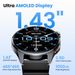 HAYLOU 4S Smartwatch 1.43” HD AMOLED Display 5 Satellite GPS Positioning 120+ Workout Modes Sport Fitness Smart Watch_desvips.com