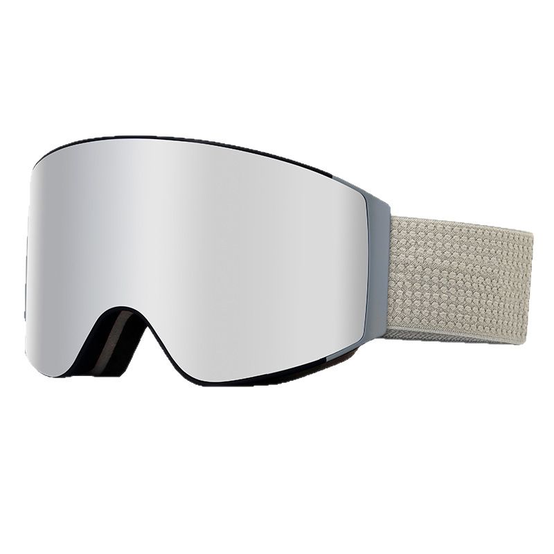 Magnetic Anti-Fog Ski Outdoor Sports UV Protection Mountaineering Snow Goggles For Men And Women_desvips.com