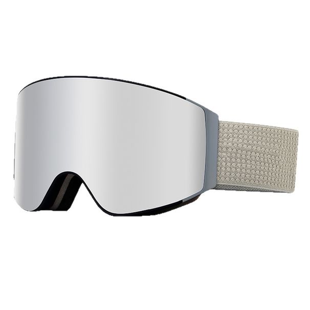 Magnetic Anti-Fog Ski Outdoor Sports UV Protection Mountaineering Snow Goggles For Men And Women_desvips.com