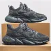 New Men's Shoes 2026s Spring Trendy Versatile Mesh Casual Running Sneakers Size 39-44 Free Shipping Black Grey Khaki_desvips.com