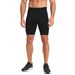 Men's Quick Drying Fitness Pants Summer Sports Yoga Tight Pants Five Point Design For Running Basketball Training_desvips.com