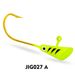 Lure Sky Colorful Worm Soft Fish Bait Tumbler Lead Head Hook_desvips.com