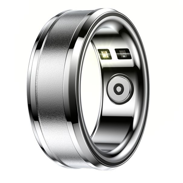 R3 Smart Ring With Heart Rate, Blood Oxygen, Blood Pressure & Sleep Monitor, Step Counter, Fitness Tracker, Compatible With Android 5.1+_desvips.com